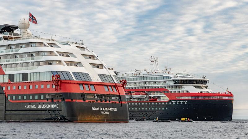 Hurtigruten expedition ships Roald Amundsen and Fridtjof Nansen — HX Expeditions fleet